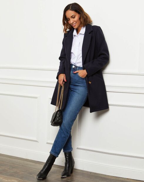 Manteau Bleuet marine