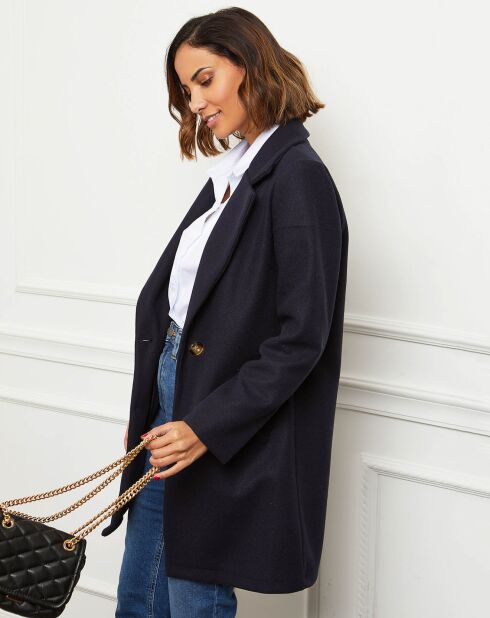 Manteau Bleuet marine