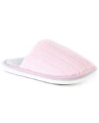 Chaussons en fausse fourrure Skylar rose clair