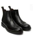 Chelsea Boots en Cuir Ethan noires