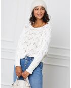 Pull Olivia blanc