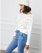 Pull Olivia blanc
