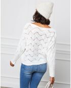 Pull Olivia blanc