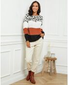 Pull Jessica brique