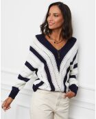 Pull Marie marine