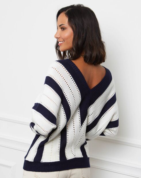 Pull Marie marine