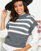 Pull Zaza gris