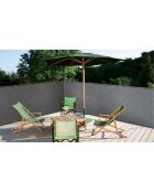 Brise-vue 300 gr/m² gris anthracite - 1x10 m