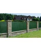 Brise-vue 300 gr/m² vert - 1.8x10 m