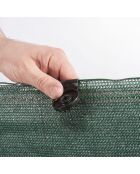 Brise-vue 300 gr/m² vert - 1.8x10 m