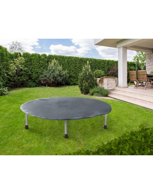 Housse de protection pour trampoline grise - D.305 cm