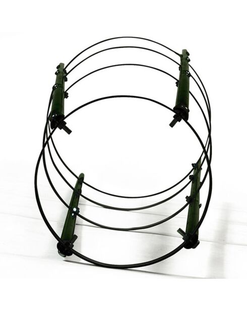 Tuteur rosier vert  -  46x19x200 cm