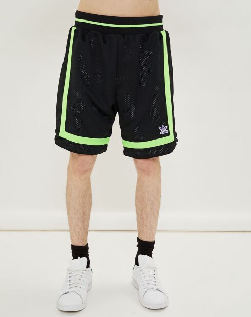Short Adidas x Sankuanz Basketball Reversible noir/vert