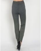 Pantalon Zoé en Cachemire mélangé loup