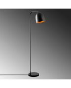 Lampadaire Tattoo noir - 22x32x120 cm