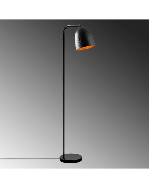 Lampadaire Tattoo noir - 22x32x120 cm