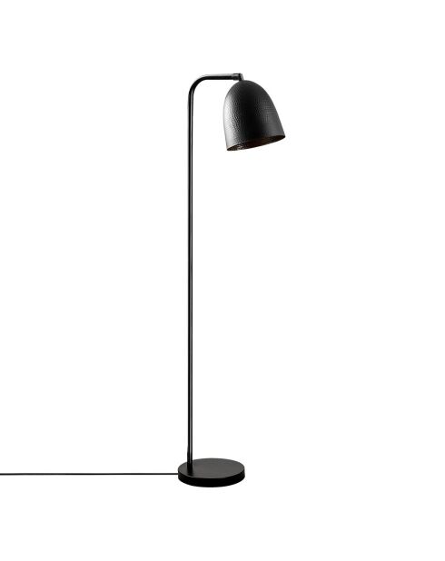 Schwarze Tattoo-Stehlampe - 22x32x120 cm