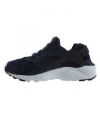 Baskets en Cuir & Mesh Huarache Gs blau marine/noir