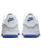 Baskets en Cuir Air Force 1 Gs blanc/bleu