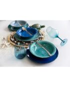 6 veelkleurige Happy Hour wijnglazen - 55 cl