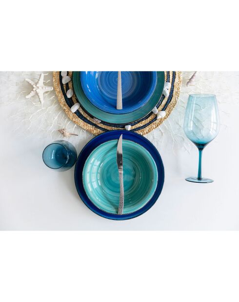 6 vasos de agua Happy Hour multicolores - 50 cl