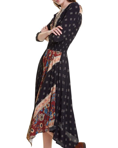 Robe Kim cuivre/marine