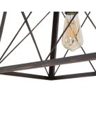 Suspension Industry marron - 78x30x26.5 cm