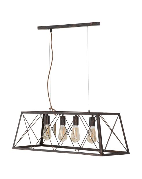 Suspension Industry marron - 78x30x26.5 cm