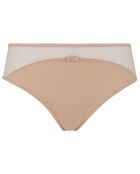 Culotte Generous Limited Edition en microfibre nude pailleté