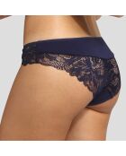 Culotte Essentiel Generous en dentelle bleu infini