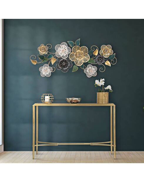 Décoration murale Campur multicolore - 58x118x43 cm