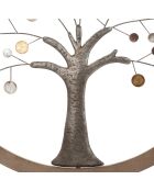 Décoration murale Tree Of Life multicolore - D.80x2 cm