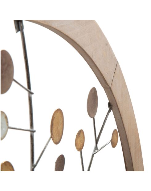 Décoration murale Tree Of Life multicolore - D.80x2 cm