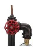 Suspension Manhattan Simply marron - 13x13x41 cm