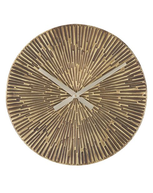 Orologio da parete Opis in bronzo - 50x3,5x50 cm