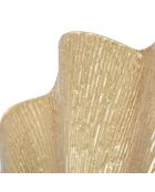 Bougeoir mural Glam Leaf doré - 41x11.5x40 cm