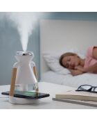 Humidificateur diffuseur d'arômes et chargeur sans fil 3-en-1 misvolt