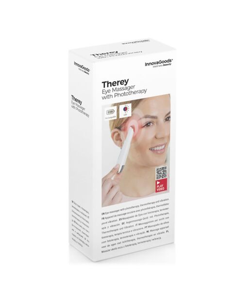 Therey Anti-Aging-Augenmassagegerät mit Phototherapie, Thermotherapie und Vibrotherapie
