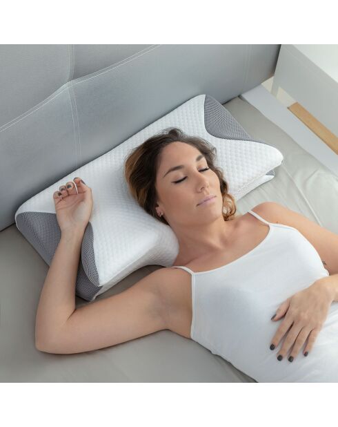 Comfortabel ergonomisch visco-elastisch neksteunkussen