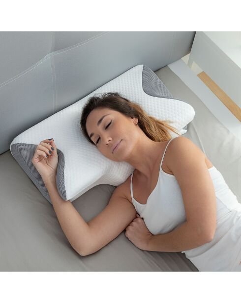 Comfortabel ergonomisch visco-elastisch neksteunkussen