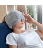 Bonnet en gel pour la migraine et la relaxation hawfron