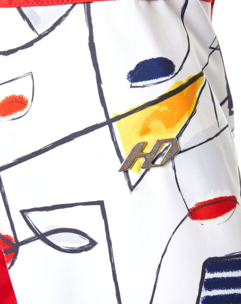 Veste de ski Ecandies rouge
