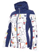Veste de ski Ecandies bleue