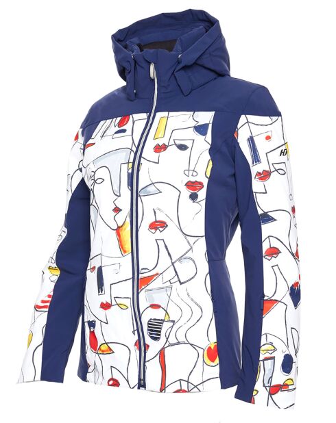 Veste de ski Ecandies bleue