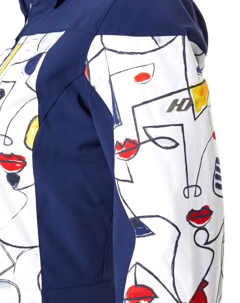 Veste de ski Ecandies bleue