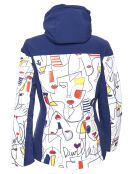 Veste de ski Ecandies bleue