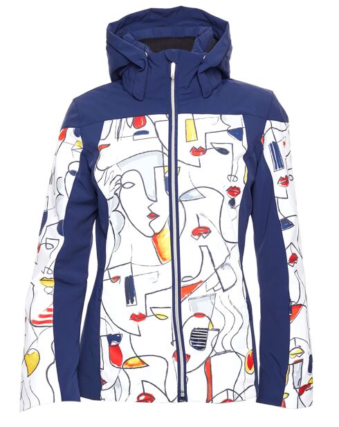 Veste de ski Ecandies bleue