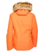 Veste de ski Triolet fausse fourrure orange