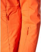 Veste de ski Triolet fausse fourrure orange