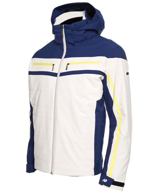 Veste de ski Villard écru/bleu marine